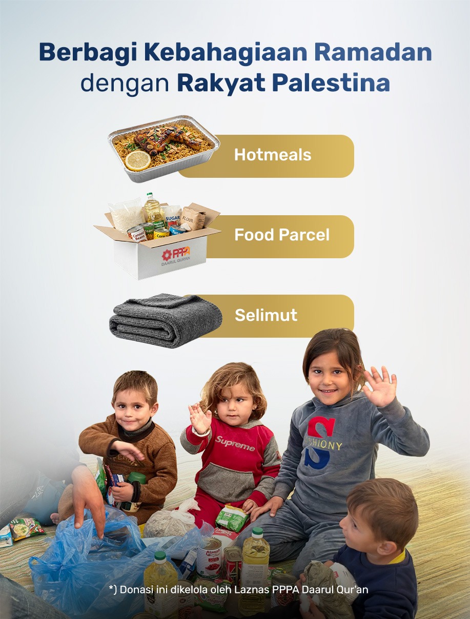 Berbagi Kebahagiaan Ramadan bersama Rakyat Palestina